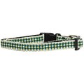 Unconditional Love Green Checkers Nylon Dog CollarExtra Small UN751479